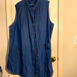 Plus Size Stoosh Chambray Tunic